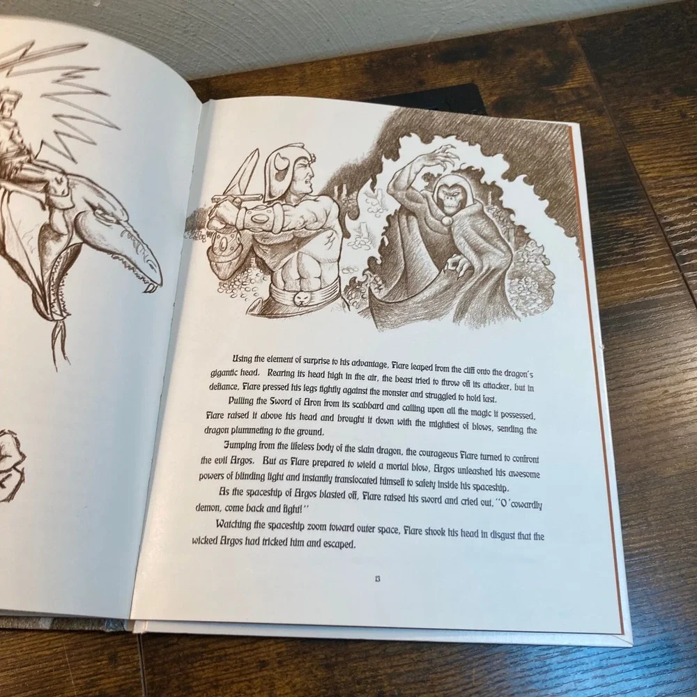 The Dragon of Ord McAdoo 1985 HC Rare OOP Low Run Illustrated Kids Fantasy Book